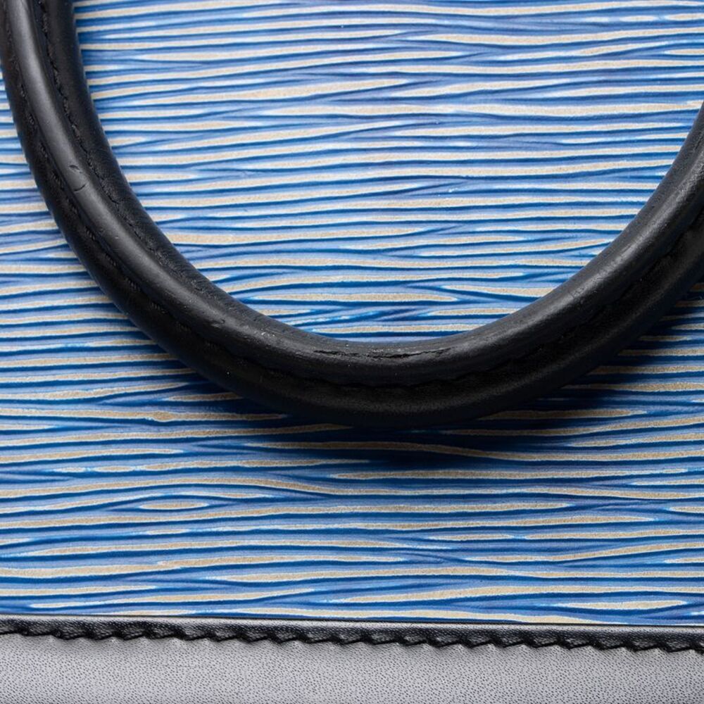 Louis Vuitton Epi Leather Denim Alma BB Satchel - Picture 12 of 15